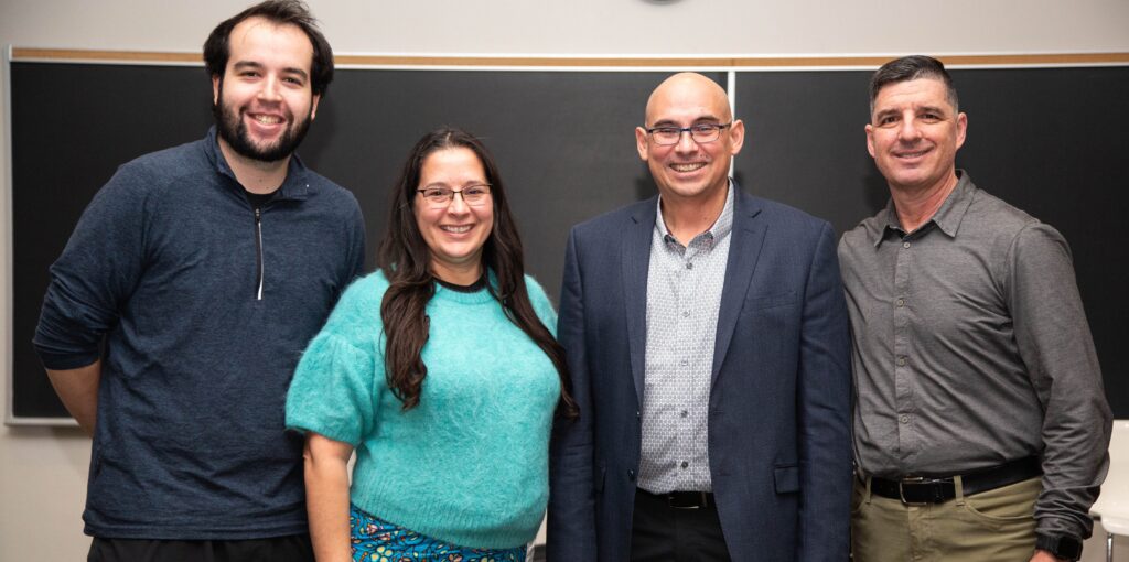 Chett, Nathan, and Faculty improving indigenous chiropractic care
